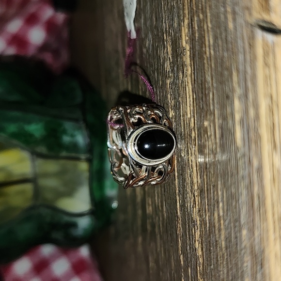 Black onyx ring - Picture 1 of 7
